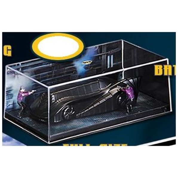 Atlas Editions 1:43 Scale Batmobile- Armour Activated W/Jokers Goons Batman Collection (CRACKED CASE ONLY)