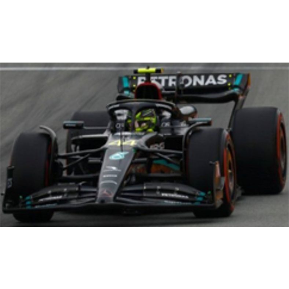 Spark 1:18 Scale Mercedes AMG Petronas F1 W14 E Performance #44 2nd Spanish GP 2023 Lewis Hamilton