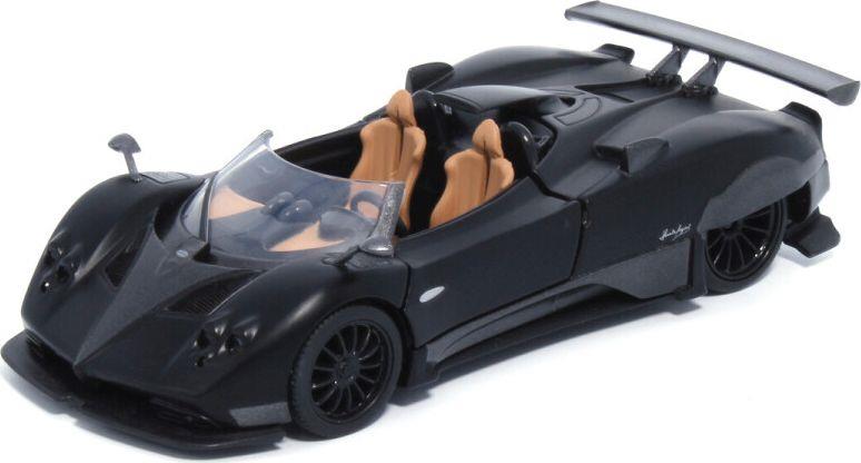 Tayumo 1:36 Scale Pagani Zonda HP Barchetta - Black Pull Back