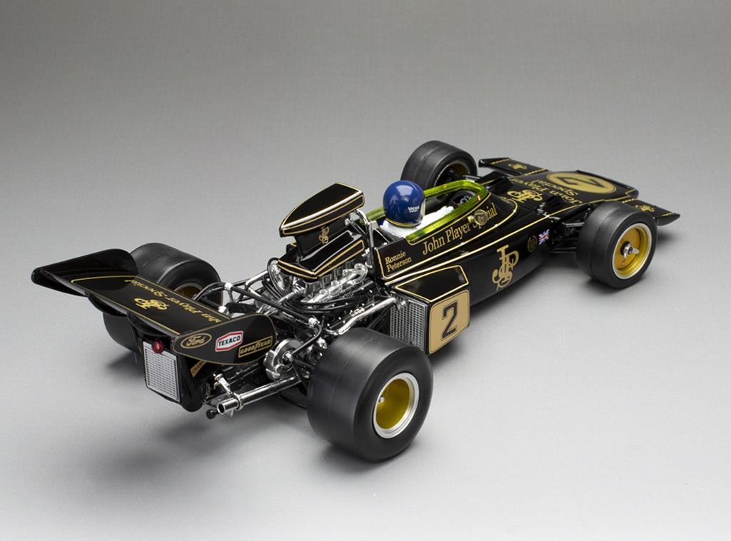 Quartzo  1:18th Scale Lotus 72E #2 Ronnie Peterson 1973 Monaco GP 3rd (Limited Edition 999pcs)