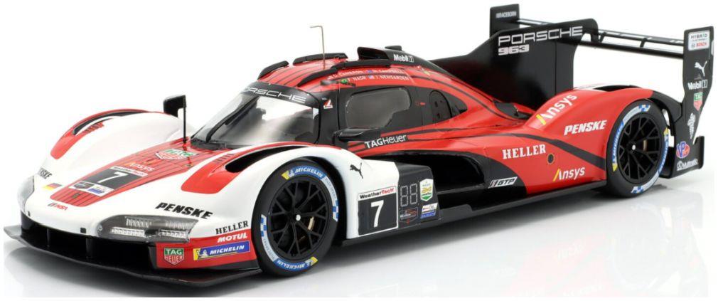 IXO  1:18th Scale Porsche 963 #7 Winner 24h Daytona 2024 Penske Cameron/Nasr/Campbell/Newgarden
