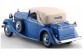 Esval 1:43 Scale Hispano Suiza J12 Drophead-Coupe 1934 by Fernandez & Darrin (Paris) Half Closed Blu