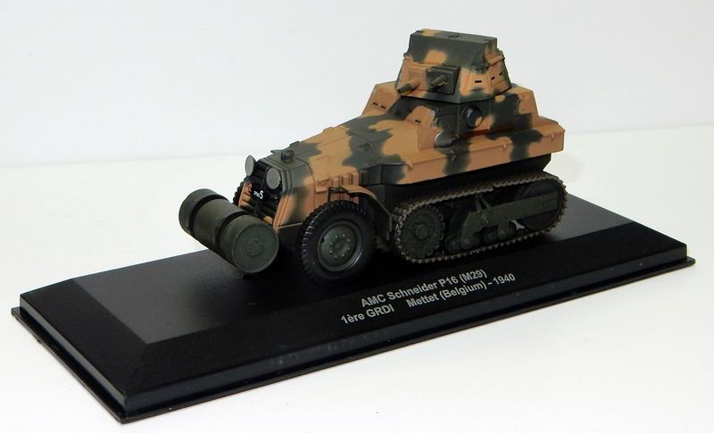 Atlas Editions 1:43 Scale AMC Schneider P16 (M29) 1st GRDI Mettet'40