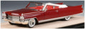 GLM  1:43rd Scale Cadillac Eldorado Biarritz Matador Red Metallic Open Roof 1963