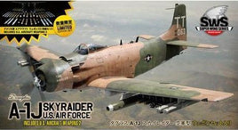 Zouki Mura 1:32 Scale A1 J Skyraider USAF with Weapons Plastic Kit