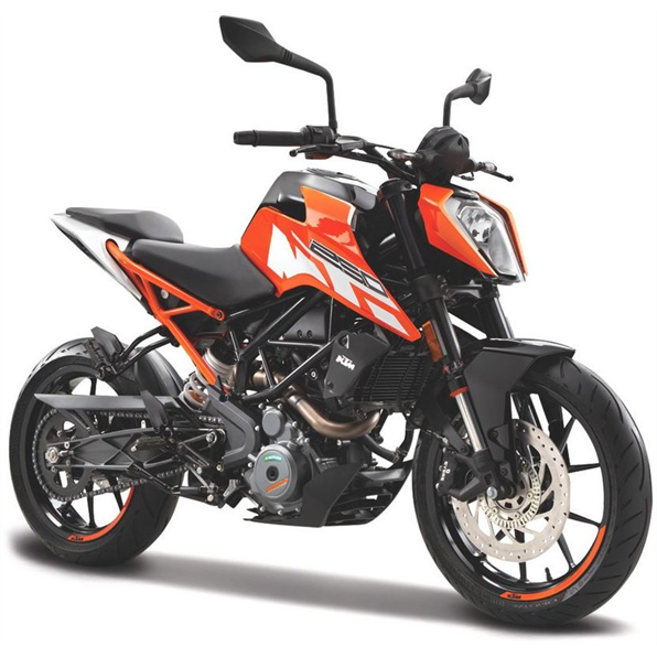 Burago 1:18 Scale Ktm 250 Duke Orange/Black/White
