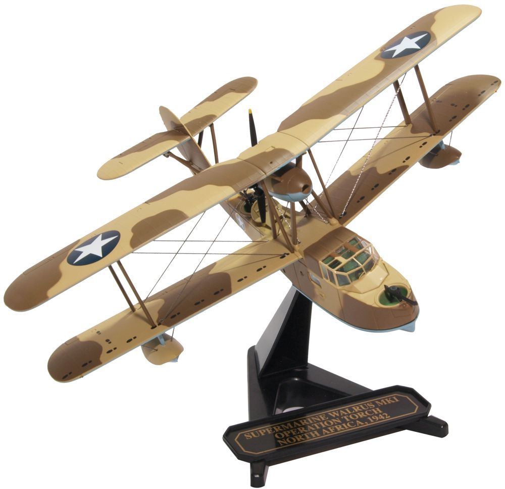 Oxford Diecast 1:72 Scale Supermarine Walrus Op Torch - N. Africa42