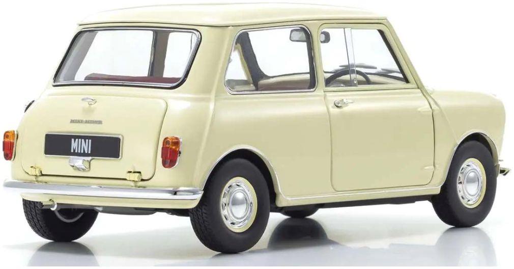 Kyosho 1:18 Scale Morris Mini Minor White