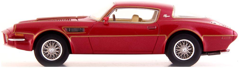 Autocult 1:43 Scale Pontiac Firebird Pegasus 365 Dark Red