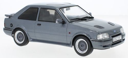 Model Car Group MCG 1:18 Scale Ford Escort RS Turbo S2, Met. Grey Tuning 1990