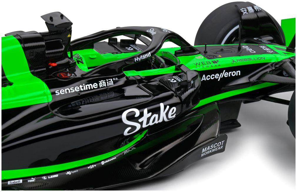 Solido 1:18 Scale Kick Sauber C44 Showcar Version Black 2024