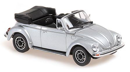 Minichamps 1:43 Scale Volkswagen 1303 Cabriolet 1979 Silver