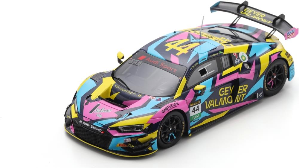 Spark 1/43rd Scale Audi R8 LMS EVO II #44 Geyer Valmont Bathurst 12H 2025 Andrews/Zalloua/Pires