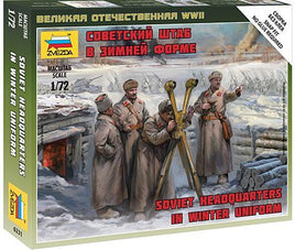 Zvesda 1:72 Scale Soviet HQ Winter