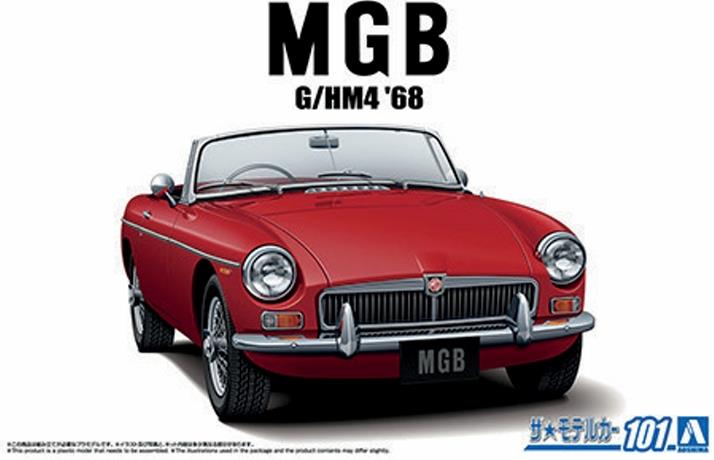 Aoshima  1:24th Scale MGB MK-2 '68 BLMC G/HM4