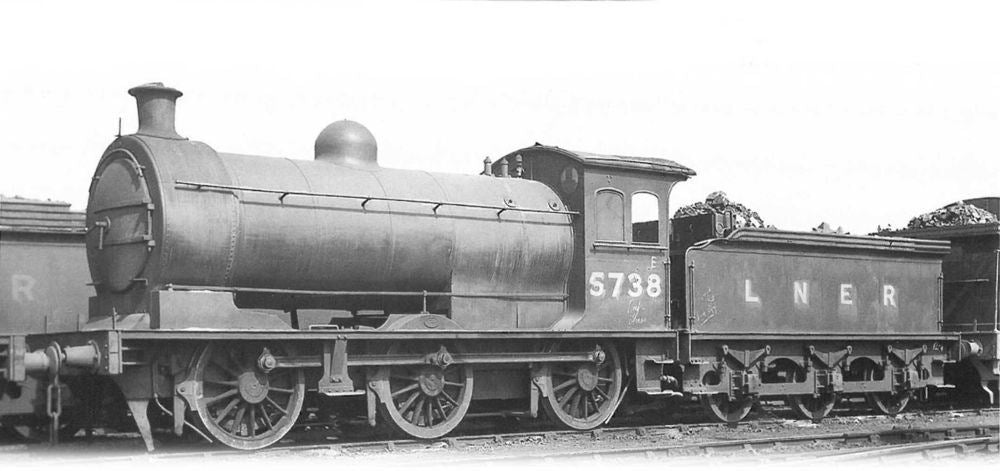 Oxford Diecast 1:76 Scale J26 Loco LNER 0-6-0 Class J26 5738 (Sound)