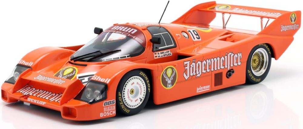 Werk83 IXO 1:18th Scale Porsche 956K Jagermeister #19 1st 1000km Imola 1984 Hans-Joachim Stuck/S. Bellof