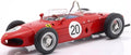 IXO Werk83 1:18th Scale Ferrari 156 Sharknose #20 Graf Berghe v. Trips French GP F1 1961