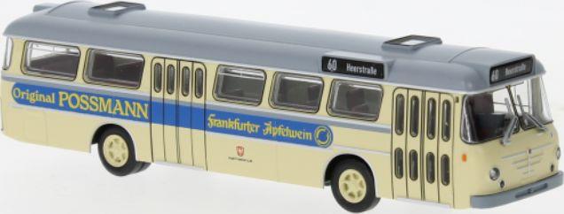 Brekina 1:87 Scale Bussing Senator 12 D Frankfurt Possmann 1962