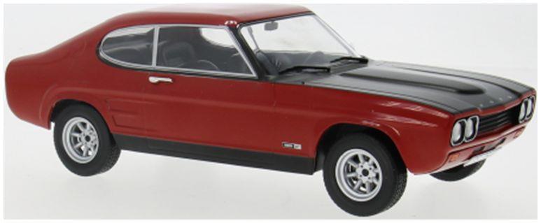 Model Car Group 1:18th Scale Ford Capri MK I RS 2600 Red 1970