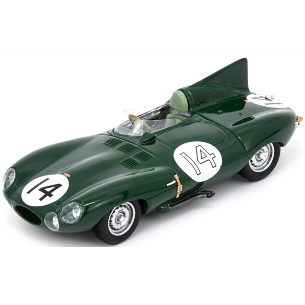 Spark 1:43 Scale Jaguar D #14 2nd Le Mans 24H 1954 Rolt Hamilton