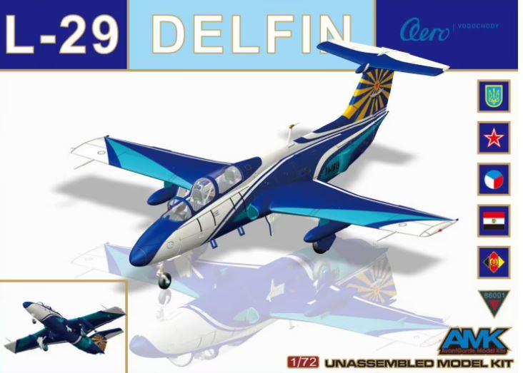 AMK AvantGarde 1/72 Scale Aero L-29 Delfin  AMK86001