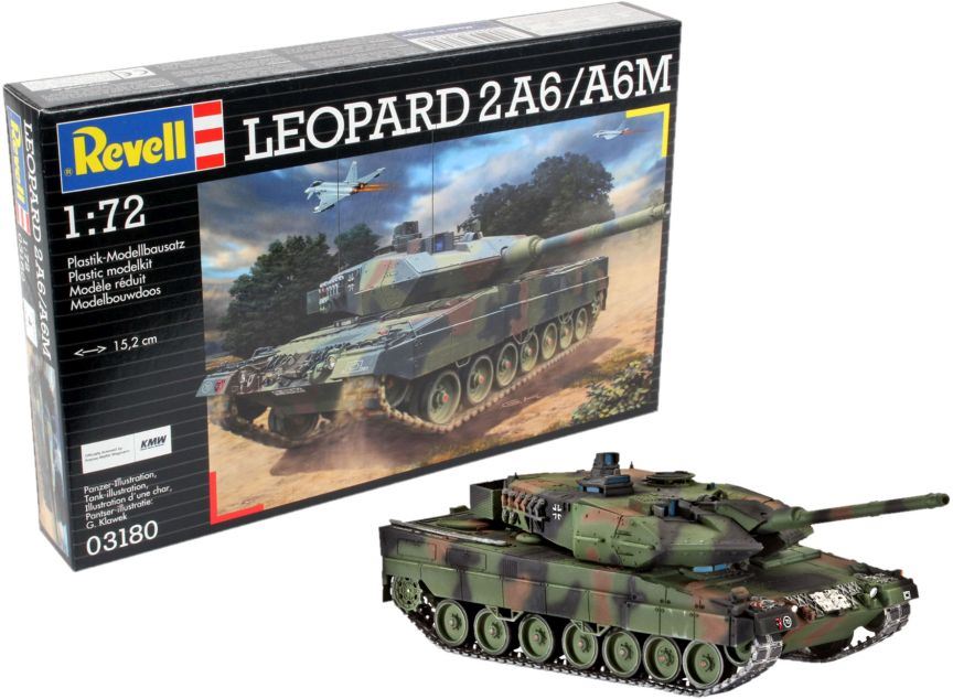 Revell 1:72 Scale Leopard 2 A6/A6M
