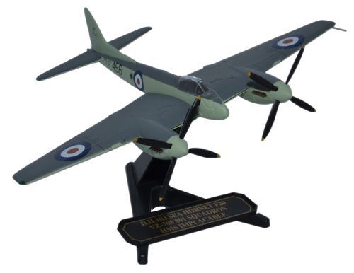 Oxford Diecast 1:72 Scale DH Sea Hornet F20 VZ-708 801 Sqn. HMS Impl