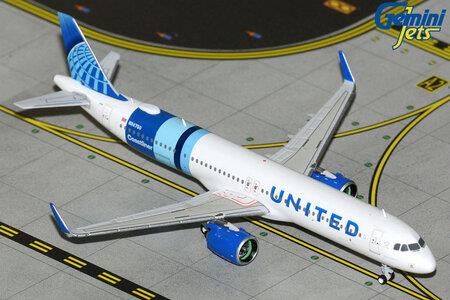 Gemini Jets 1:400th Scale Airbus A321 NEO Unit Airlines N94750 'Coastliner'