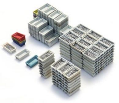 Artitec 1:87 Scale Fish Crates kit 1:87