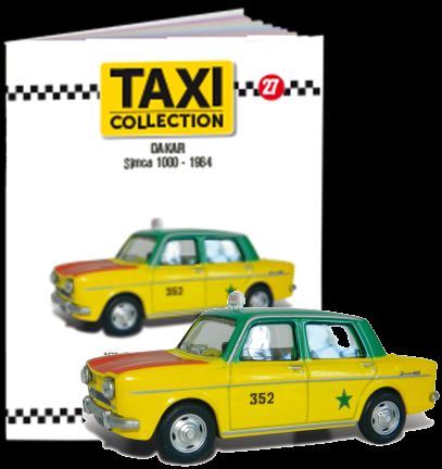 Atlas Editions 1:43 Scale Simca 1000 - Dakar 1964 Taxi of the world