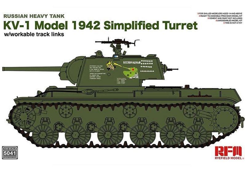 Rye Field Models 1/35 Scale KV-1 Model 1942 Simplified Turret 5041