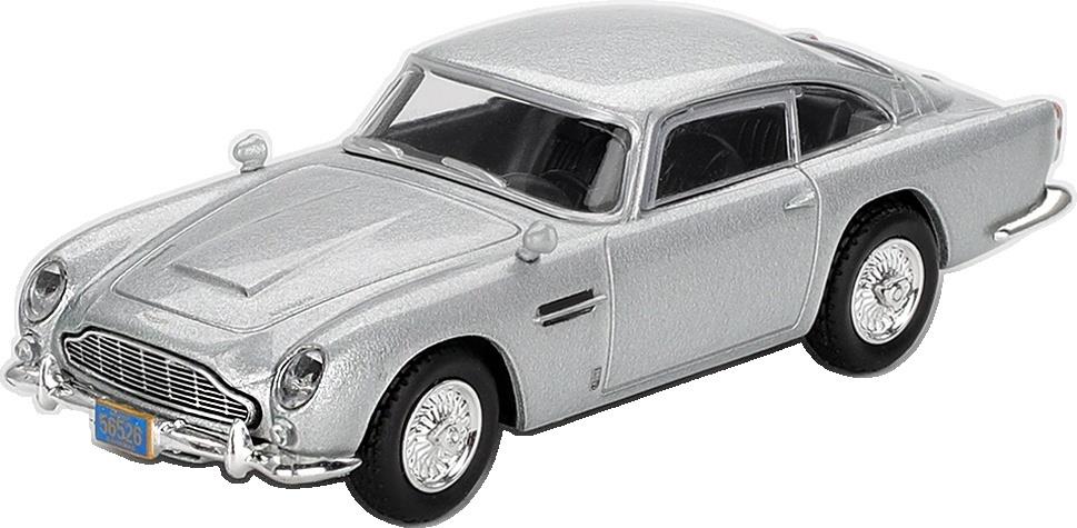 Truescale 1:64th Scale Aston Martin DB5 Casino Royale (LHD) Simplified Chinese Blister Packaging