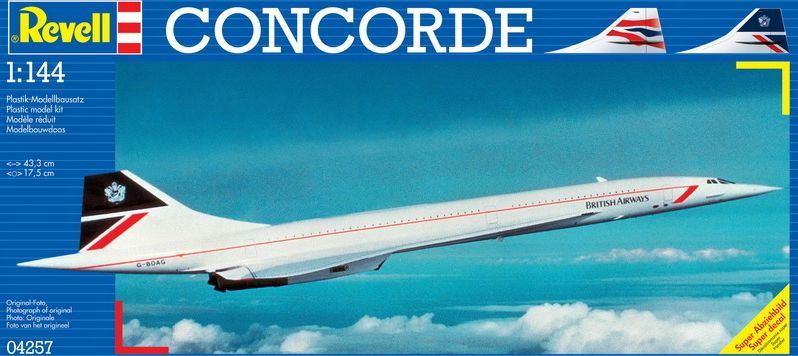 Revell 1:144 Scale Concorde 'British Airways'