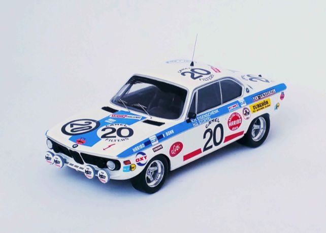 Trofeu 1:43 Scale BMW 2800 CS 24H Spa 1971 Karl-Heinz Eisenschenk/Hans-Gunther Stoffel/J.Burgoa