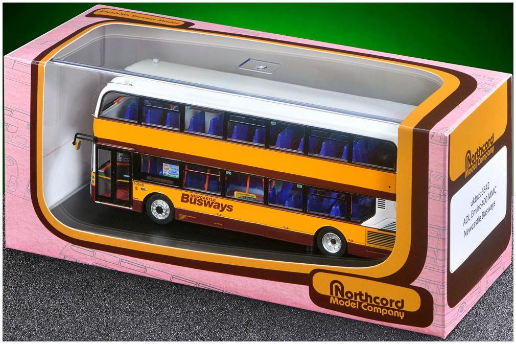Northcord  1:76th Scale ADL Enviro400 - Newcastle Busways
(10646 - SN66 WKB)