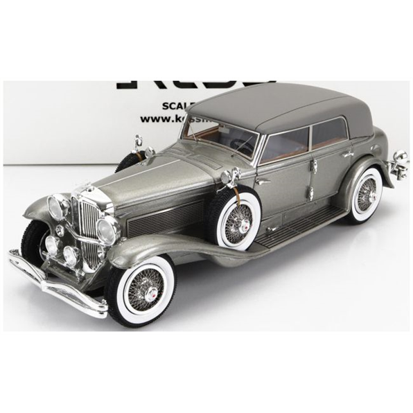 KESS 1:43rd Scale Duesenberg Model J Torpedo Grey Berline Rollston 1932