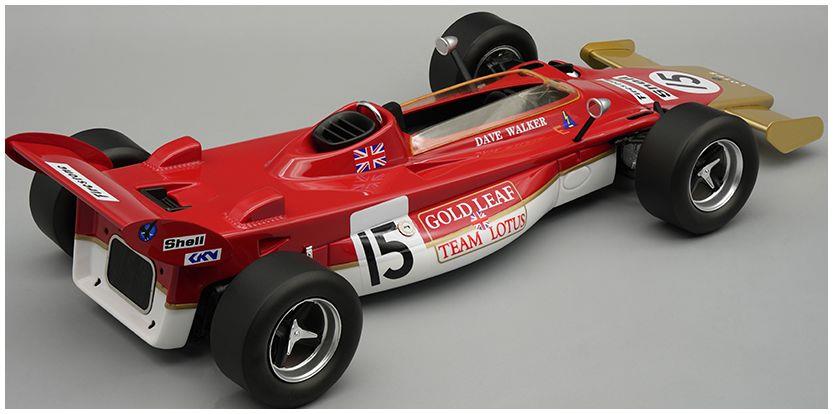 Tecnomodels 1:18 Scale Lotus 56B F1 1971 GP Olanda #15 Dave Walker w/Showcase