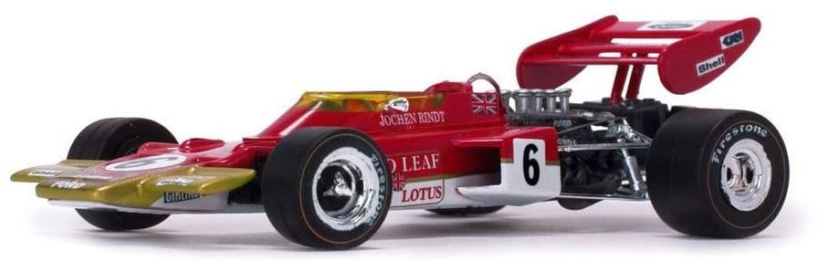 Quartzo 1:43 Scale Lotus 72C, No.6, GP France, J Rindt 1970