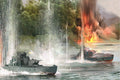 Zvesda 1:350 Scale Soviet Armoured Boat