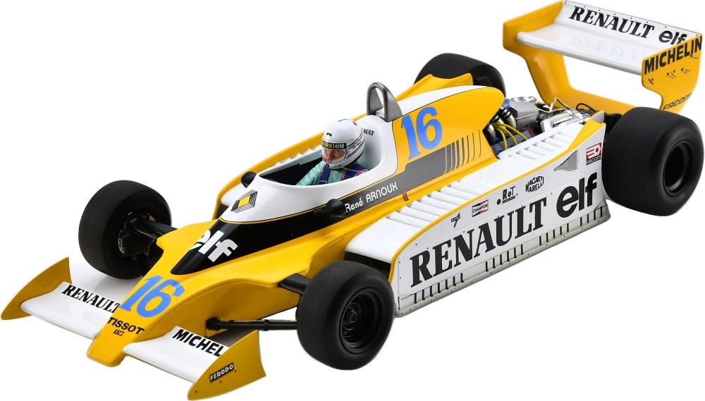 Spark 1:18 Scale Renault RS12 #16 3rd French GP 1979 Rene Arnoux