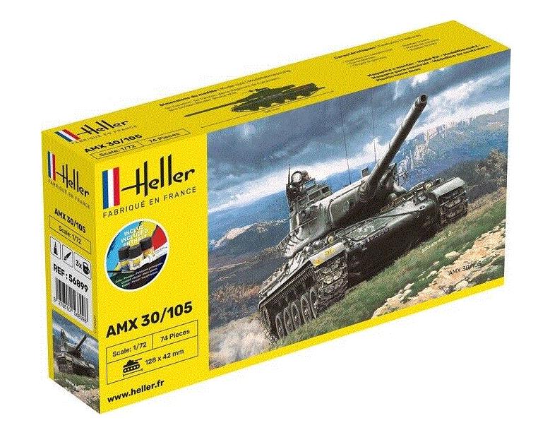 Heller 56899 – 1/72 Scale Starter Kit Amx 30/105
