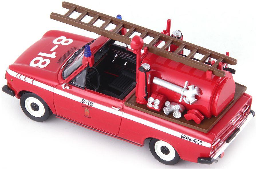 Autocult  1:43rd Scale DAF 46 Brandweer Red