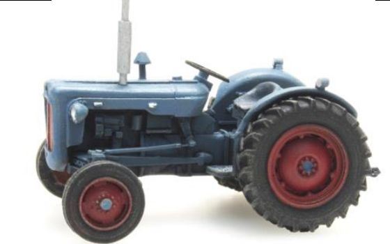 Artitec H0 Scale Tractor Fordson Dexta Blue 1:87 Ready-Made, Painted