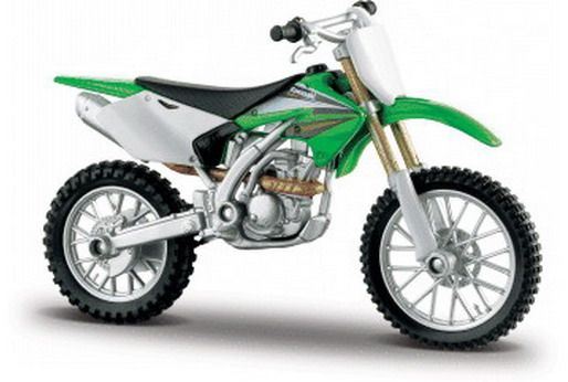 Maisto 1:18 Scale Kawasaki KX250F - Green