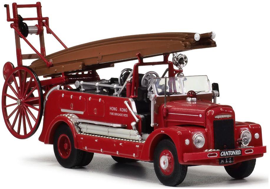 80M Model 1:76 Scale Dennis F2 Pump Escape Hong Kong Fire Truck Series