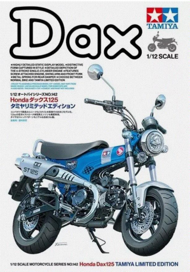 Tamiya 14142 & ; 1:12 Honda Dax 125 Tamiya Edition & ; New