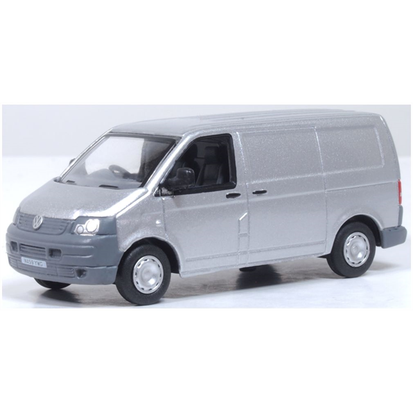 Oxford Diecast 1:76 Scale VW T5 Van Silver