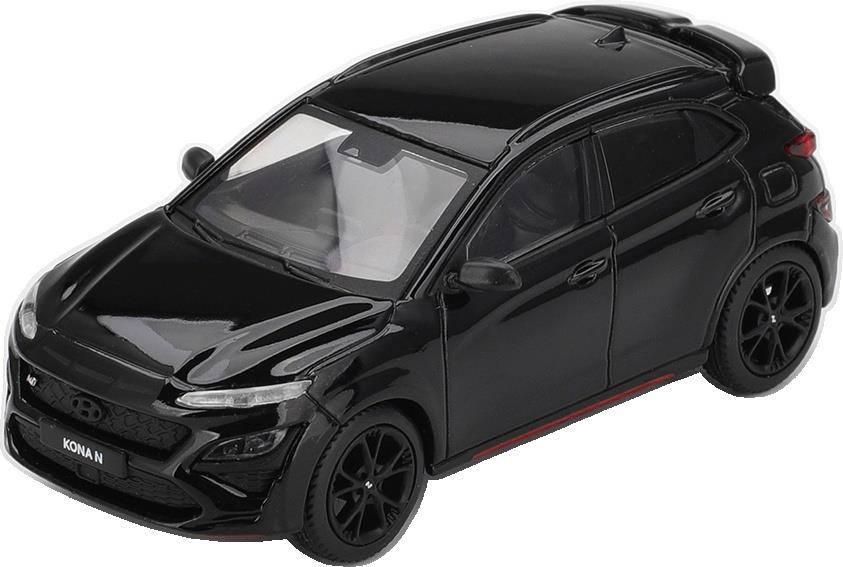 MiniGT 1:64th Scale Hyundai Kona N Phantom Black (LHD) (Korea Exclusive)