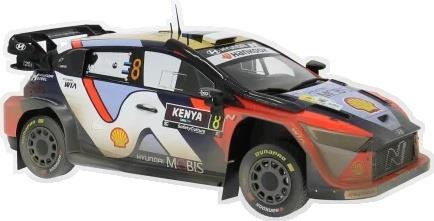 IXO  1:18th Scale Hyundai i20 N Rally1 Safari Rallye Kenya 2025 #8 O.Tanak/M.Jarveoja